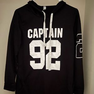 Long sleeves hoodie dress